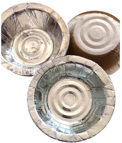 Silver Paper 7 Inch Kachori Dona 7Inch