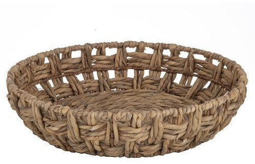 Brown Round Hamper Basket, Technics : Hand Made For Storage