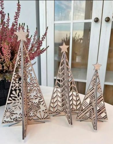 Iron Plain Popular Christmas Tree for Decoration, Gifting