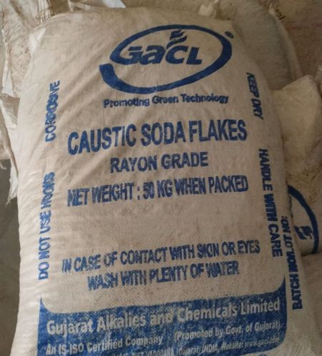 Gacl Caustic Soda Flakes, Color : White, Packaging Size : 50Kg