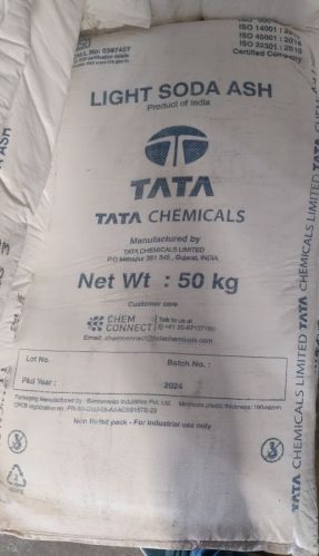 Tata Light Soda Ash, Color : White, Form : Powder