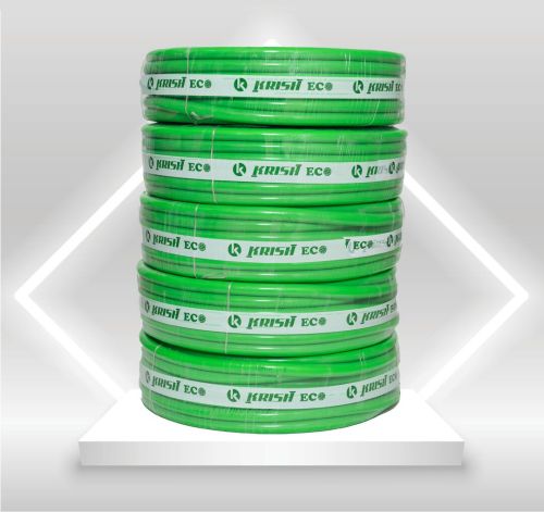 Krish Gold Black PVC Garden Pipe, Packaging Type : Roll