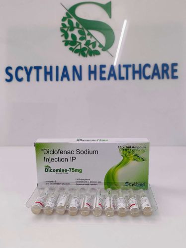 75 Mg Diclofenac Sodium Injection, Form : Liquid, Purity : 99%