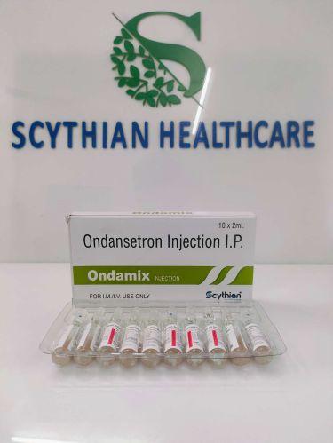 Ondansetron 2mg Injection, Color : Yellow, Form : Liquid