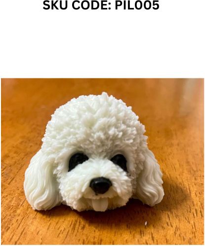 Scentiments Pil005 Handmade Dog Face Candle for Decoration