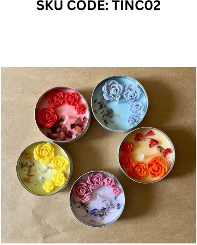 Tin Jar Candles for Home Decor