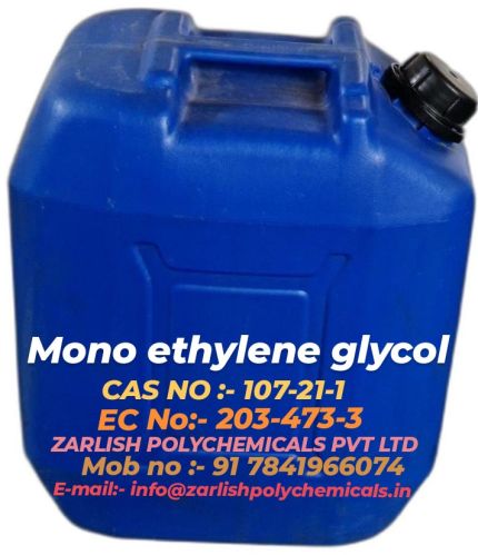 Mono ethylene glycol, Molecular Formula : C2H6O2, Purity : 99%