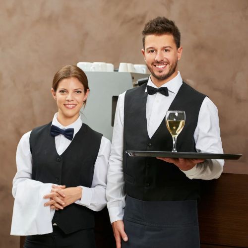 Cotton Waiter Uniform, Gender : Gender, Male for Hotels, Restaurants