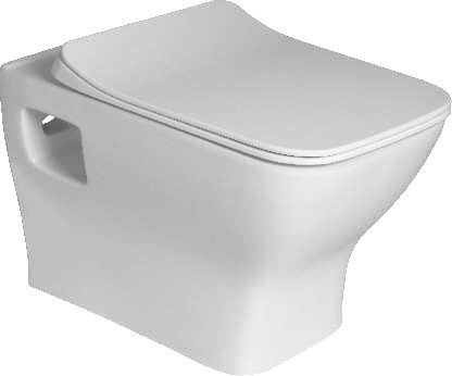 Glossy Polished Ceramic Bathroom Sanitary Ware, Color : White