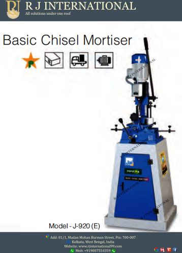 Electric Chisel Mortiser, Color : Blue
