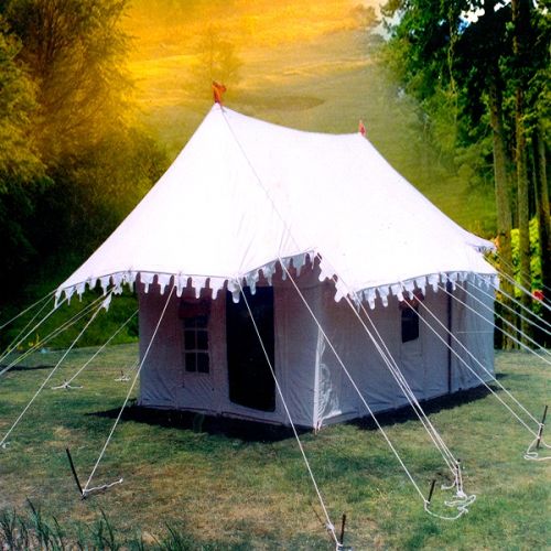 Canvas Jungle Camping Tent 12 x 16 Meters