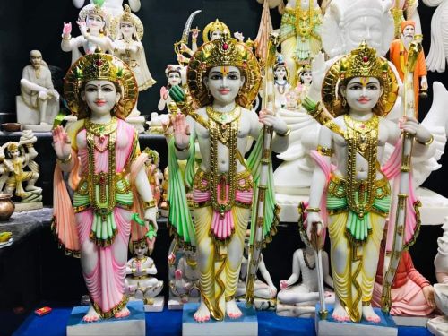 Your Choice To Depend Plain Non Polished Radha Krishna g marble murti