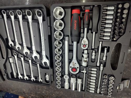 Cast Steel Polished Socket Set 1/2