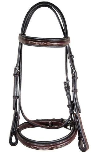 Plain Leather Bridles, Color : Black, Brown Custamize