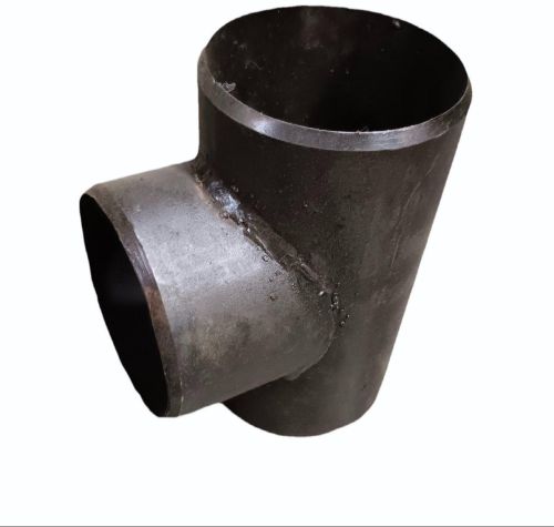 Polished Mild Steel ERW Tee 15mm to 400mm for Industrial Use