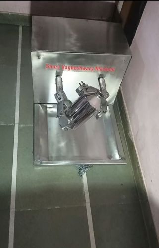 Ashava Mechanical Three Dimensional Tumbler Mixer Machine