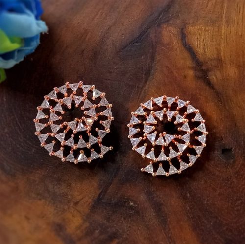 Indiacz Polished Brass Imitation Earrings, Color : All Color Fancy