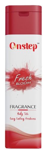 Onstep Fresh Bloom Body Talcum Powder, Color : White