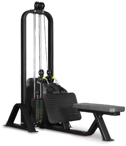 Polished Mild Steel Long Pull Row Dual Pulley