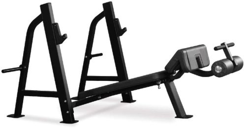 Mild Steel Olympic Decline Bench, Color : Black for Exercise Use