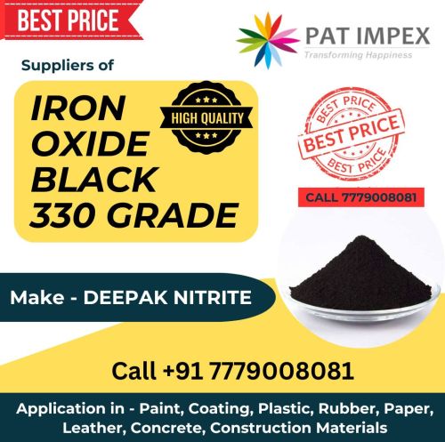 Deepa Nitrite Black Iron Oxide, Condition : Excellent, Form : Powder