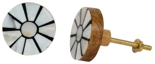 Polished Mop Drawer Knob, Shape : Round