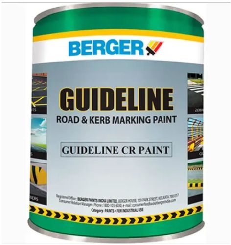 Berger Road Marking Paint, Color : White, Packaging Type : Tin Can