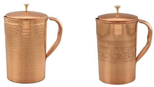 1 Litre Pure Copper Jug for Storing Water