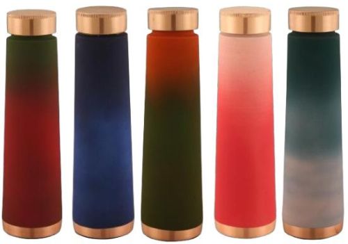 1000ml Hydrate Copper Water Bottle, Color : Multicolor