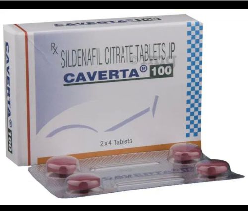 Caverta 100mg Tablets, Composition : Sildenafil