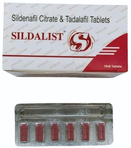Sildalist 120mg Tablets, Packaging Type : Paper Box