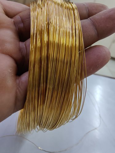 COPPER Zari Wire, Packaging Type : GOLDEN