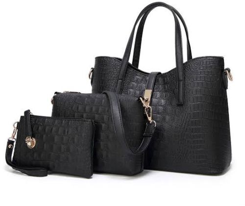 Plain Rexine ladies bags, Brand Name : Holi Fashion 5