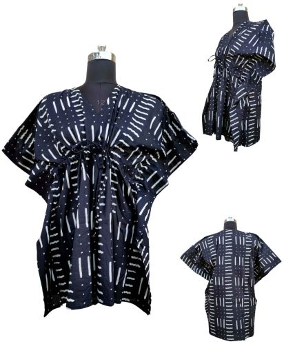 Cotton Printed Kaftan Dress