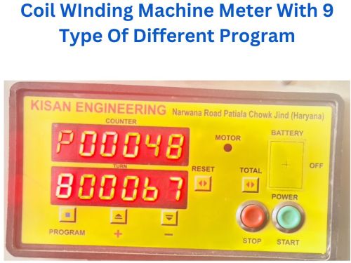 Coil Winding Machine Meter with 9 Program
