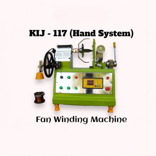 Semi Automatic Ceiling Fan Winding Machine – KIJ 117 (Hand System)