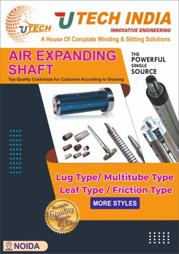 Alloy Steel Air Shafts, Brand Name : Utech