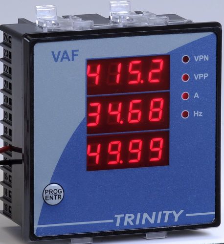 50 Hz Electric VAF Meter, Brand Name : Trinity, Packaging Type : Box