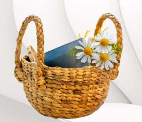 U-shaped Water Hyacinth Basket Gift Hamper