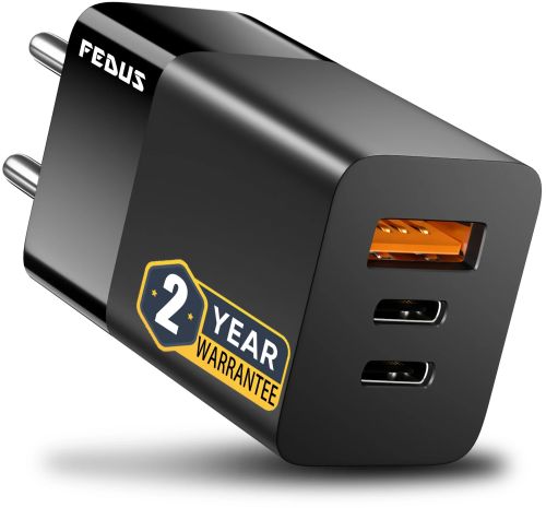 XiaoMi Fedus Gan Fast Charger Gan Adapter