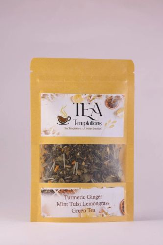 Turmeric Ginger Tulsi Mint Lemongrass Green Tea