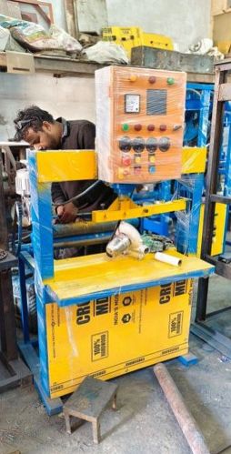 Fully Automatic Paper Plate Making Machine, Color : Yellow, Blue