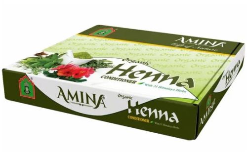 Amina Natural Henna Hair Conditioner Box
