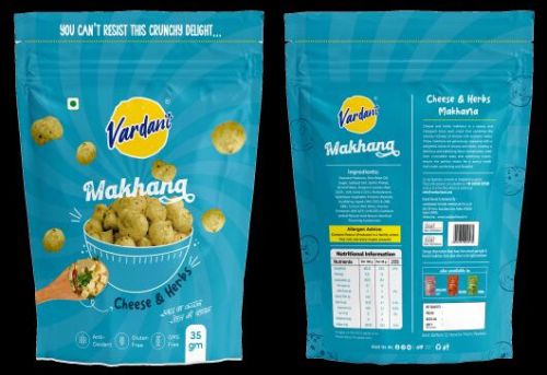 Cheese & Herbs Makhana, Packaging Type : 35gm