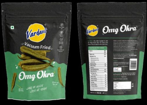 Omg Okra Snack, Packaging Type : 40gm, Vacuum-sealed