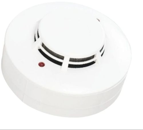 ABS Plastic Conventional Smoke Detector, Color : White