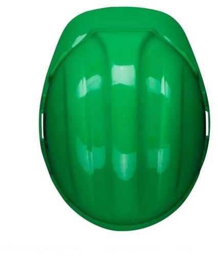 Udyogi Color Coated PVC Green Safety Helmets Large