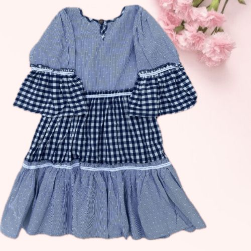 Muslin Girls Wear Cotton Stylish Frock