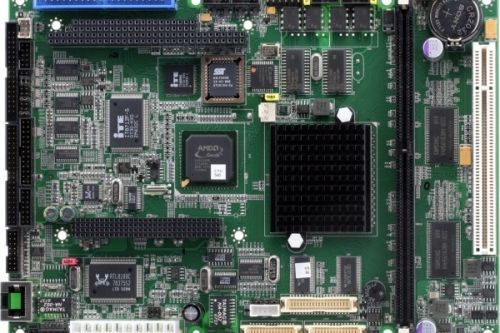Industrial 5.25 Inch Single Computer Motherboard RBT PCM-5895 Rev. B