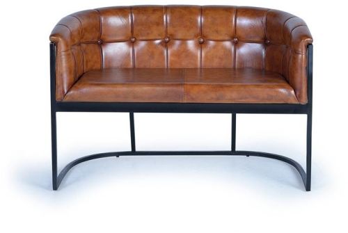 Kraft Creations Leather 3 Seater Sofa Chair 80x115x73 Cms